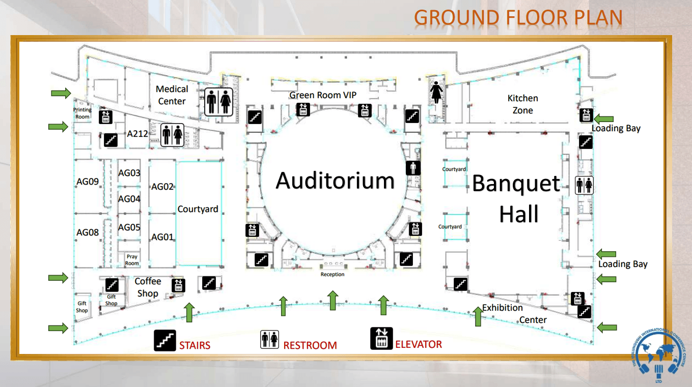 Mulungushi International Conference Centre — Ground Floor